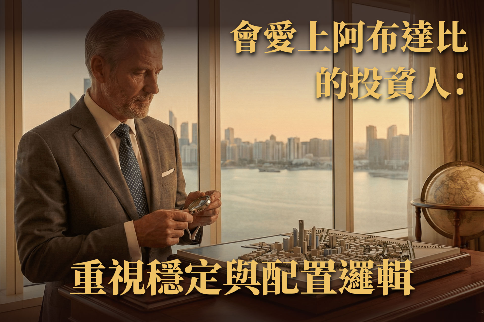 不是每個人都適合阿布達比：哪些投資人會愛上它？