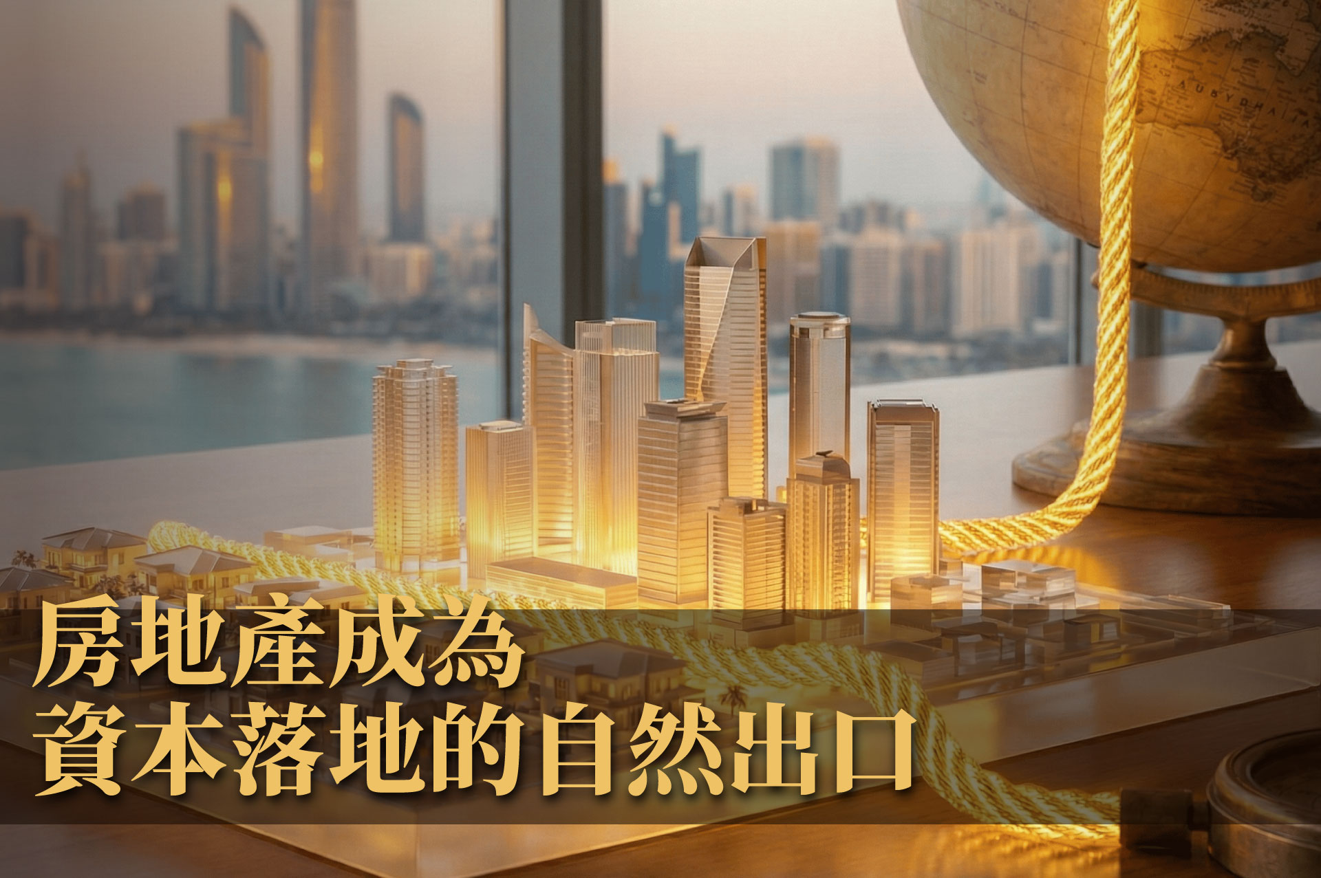 為什麼全球資金願意在阿布達比「慢慢佈局」？主權基金 × 企業進駐的底層邏輯