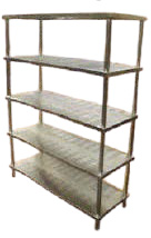 5 Tier Perforated Rack
