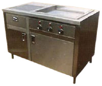 Beverage Station C/W Cup Warmer & Drawer