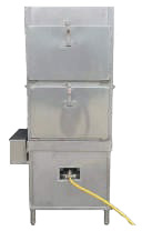 Local Style2 Deck High Pressure Fish Steamer