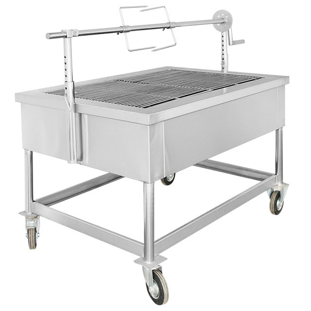 Charcoal Lamb Roaster