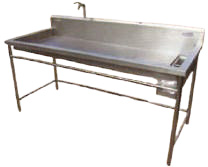 Slaughter Sink Table