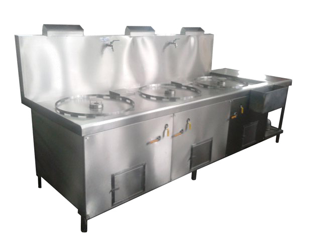 Air Blast 3 Ring Dim Sum Steamer