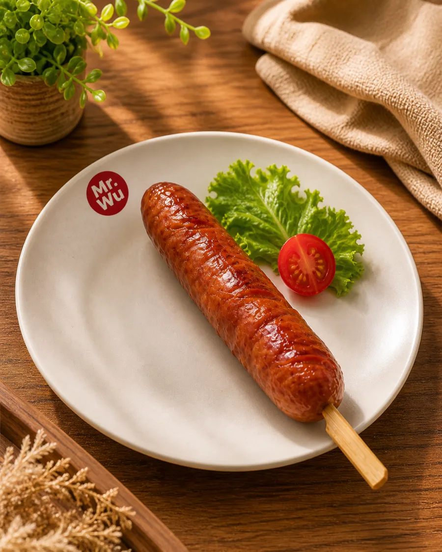 一串台湾香肠 A Skewer of Taiwanese Sausages