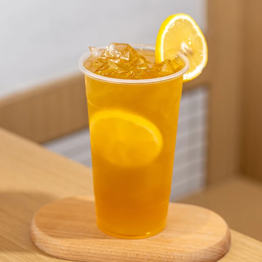 清新柠檬绿 (冷/热) Lemon Green Tea (Cold/Hot)