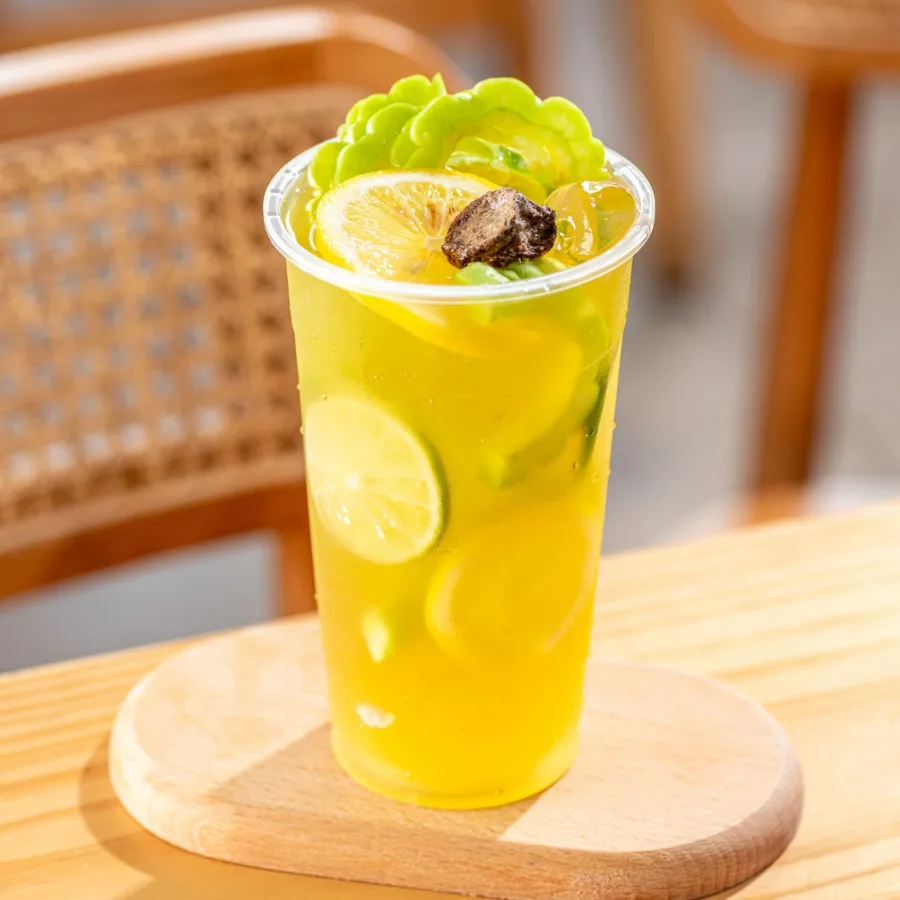 苦瓜柠檬茶 (冷) Lemon Bitter Gourd Tea (Cold)