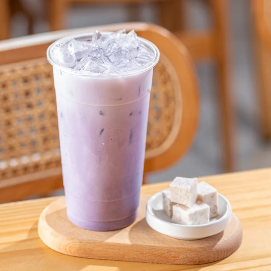 芋香奶 (冷/热) Taro Milk (Cold/Hot)