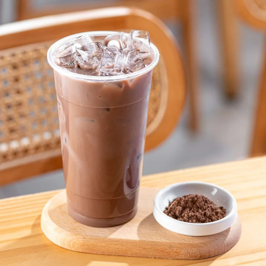 可可奶 (冷/热) Real Dark Chocolate Milk (Cold/Hot)