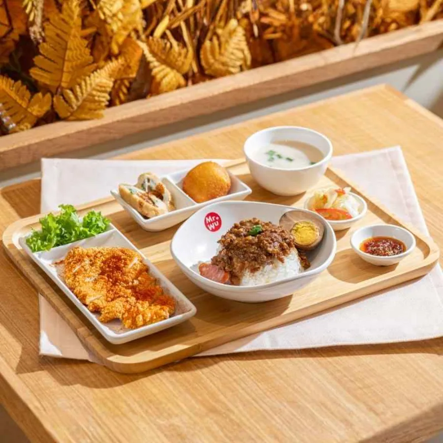 台式香鸡排便当 Fried Chicken Chop Bento