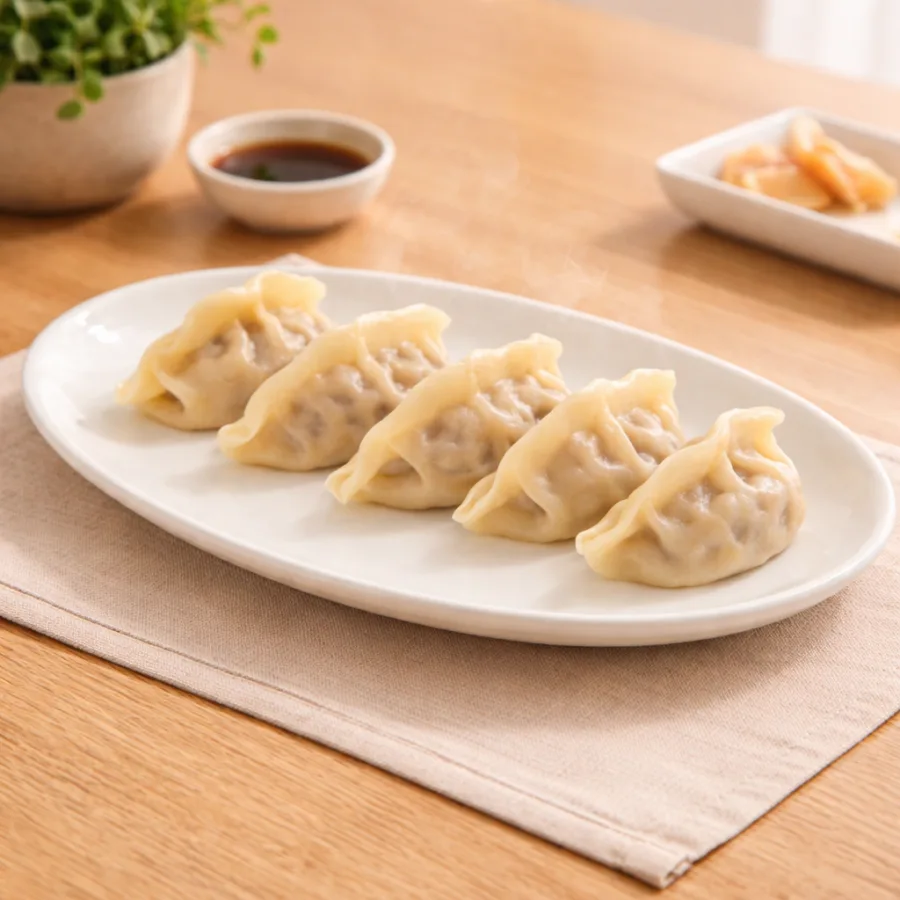 手工水饺 Handmade Dumpling - Pork (5pcs)