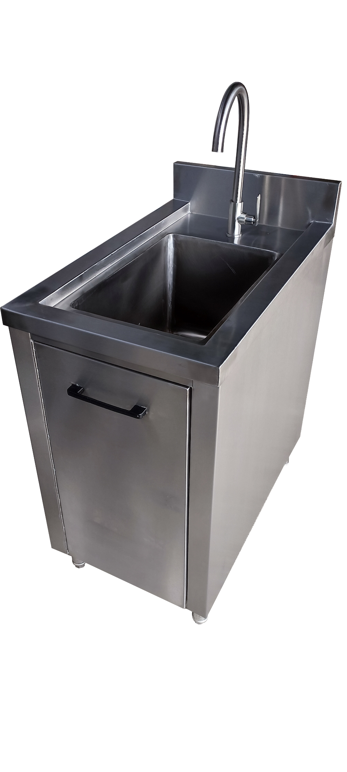 Small Basin Counter with Backsplash