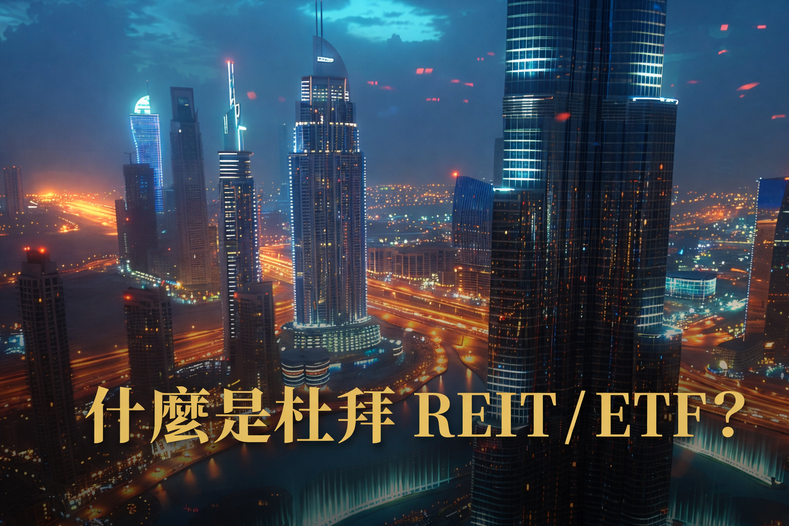 杜拜房地產 ETF 怎麼買？為什麼爆紅？2026 投資人必看懶人包