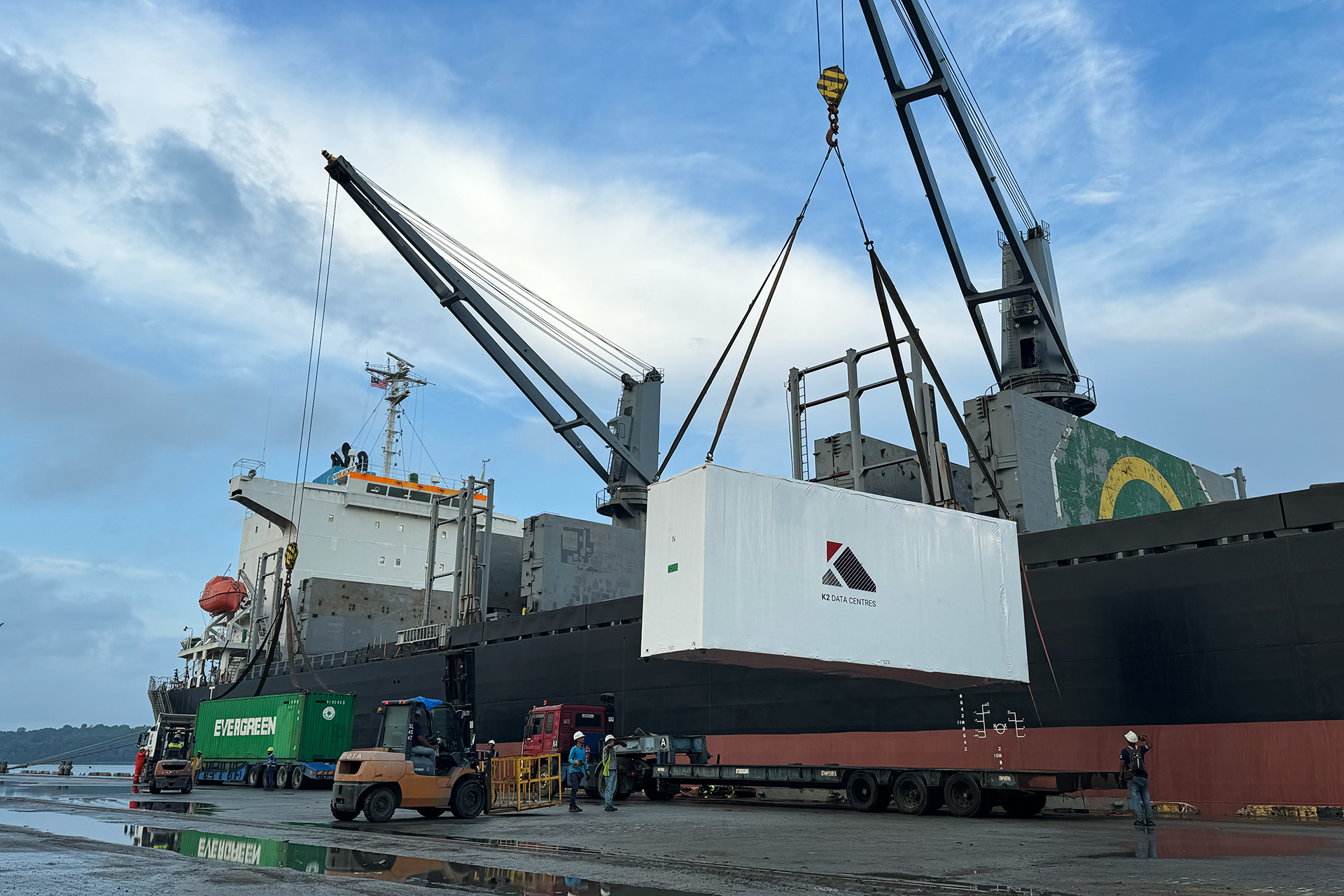 Case Study: Data Centre Construction Progress Video