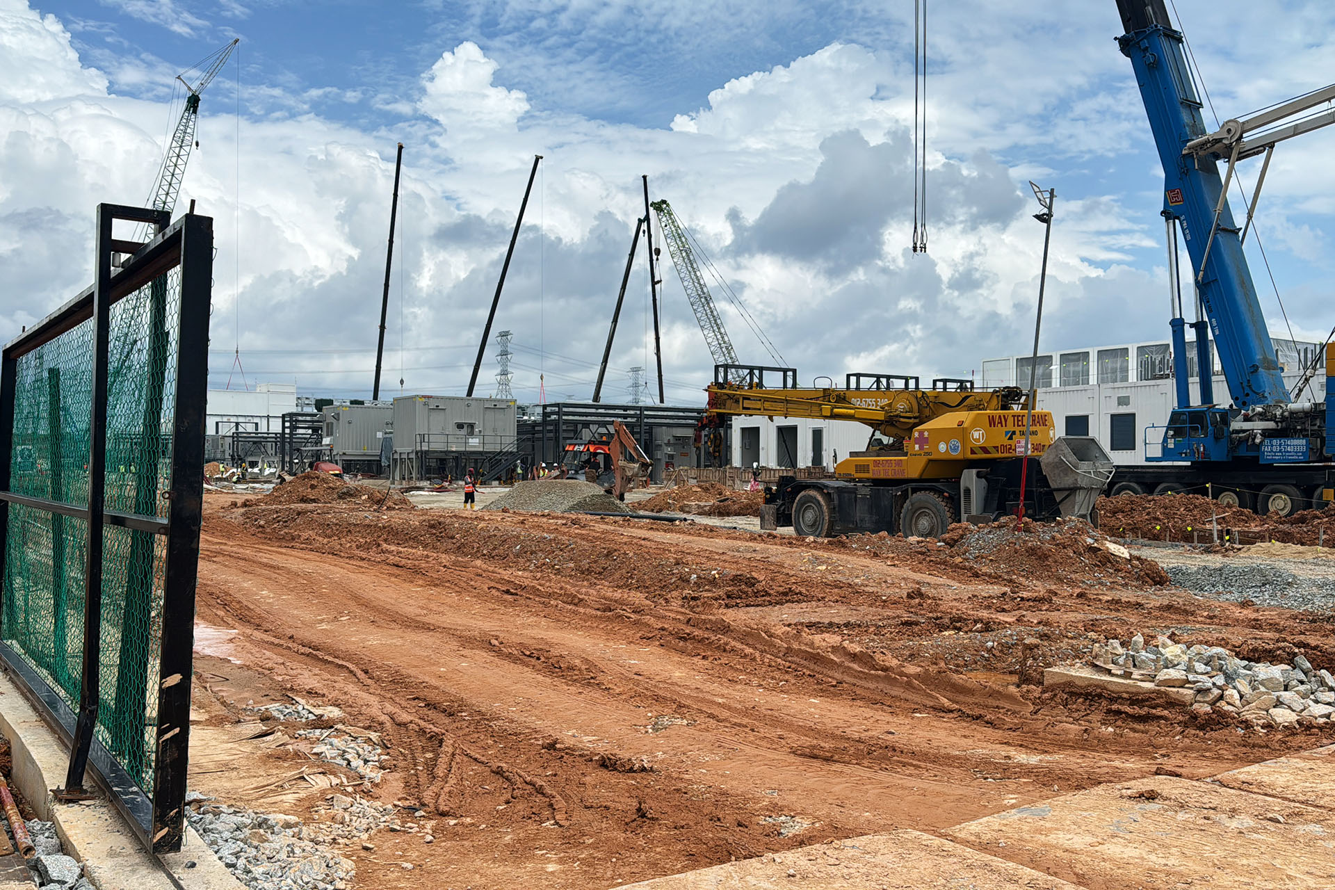 Case Study: Data Centre Construction Progress Video