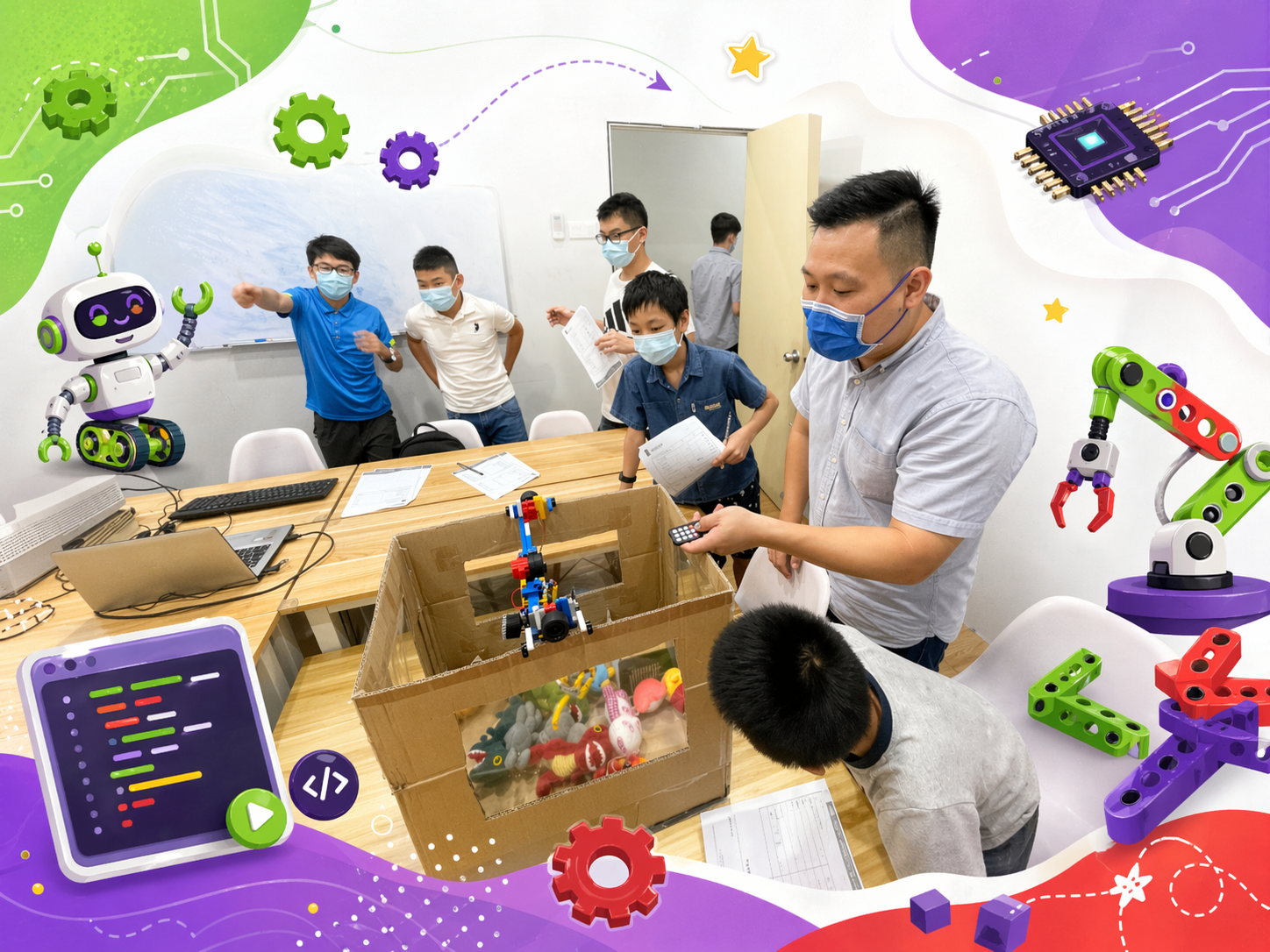 巴生,小学补习,小学全科补习,补习,小学安亲班,安亲班,Robotics & Coding,Robotics,Coding,巴生Robotics & Coding,巴生Robotics,巴生Coding,3D Printing
