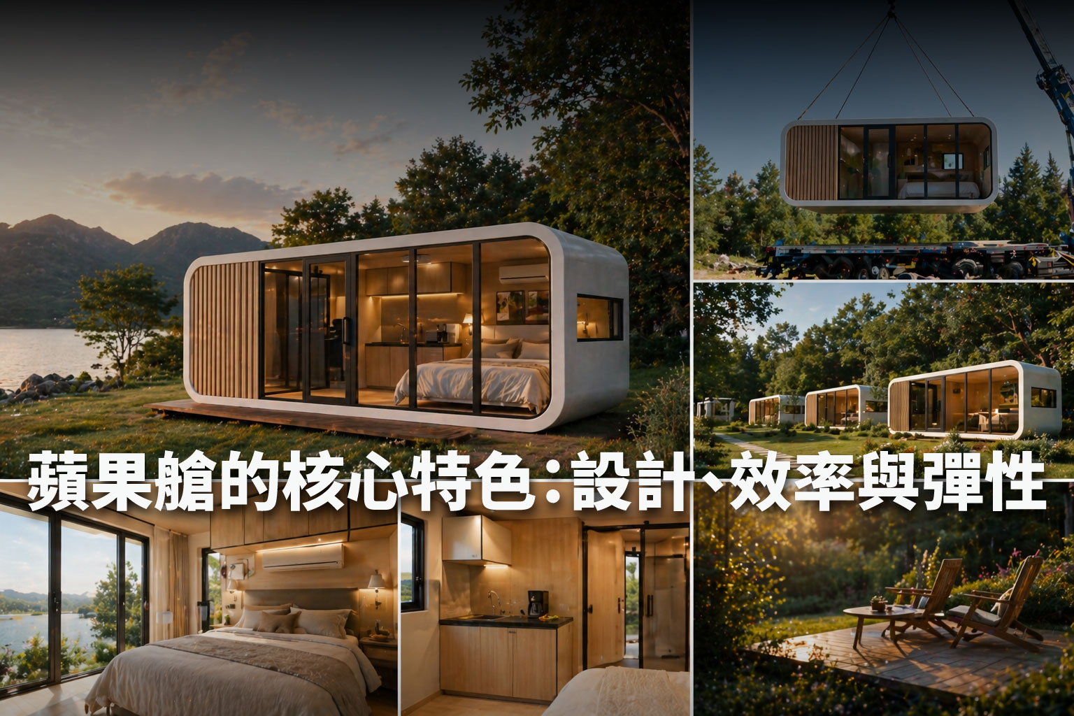 蘋果艙是什麼？為什麼成為旅宿與移動住宅的熱門選擇