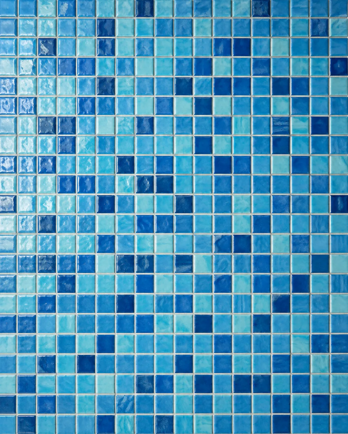 Pool mosaic surface