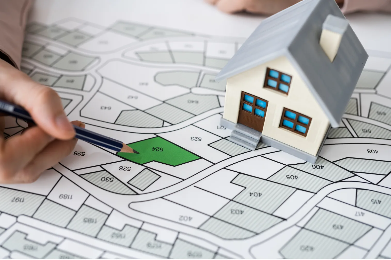 Modern property development architecture