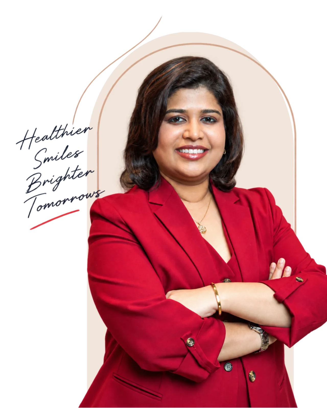 Dr. Dhaleekkha, founder of Pallx Dental