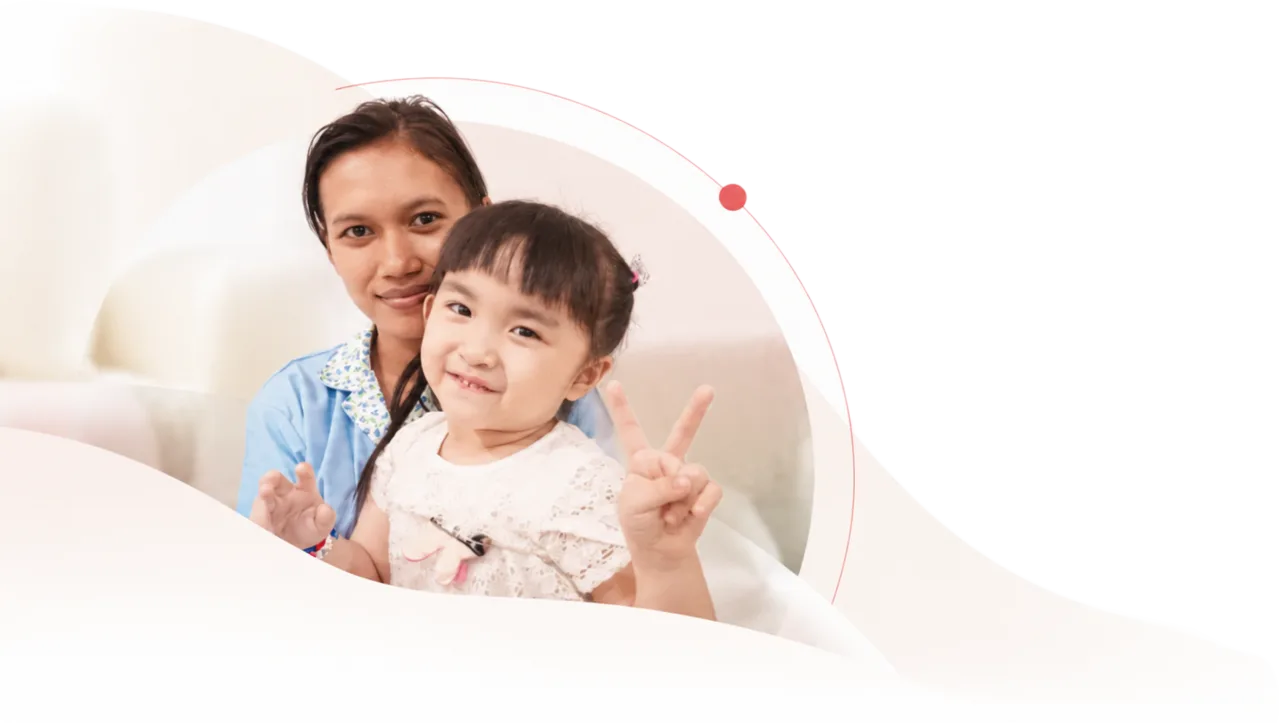 Domestic helper supporting a home