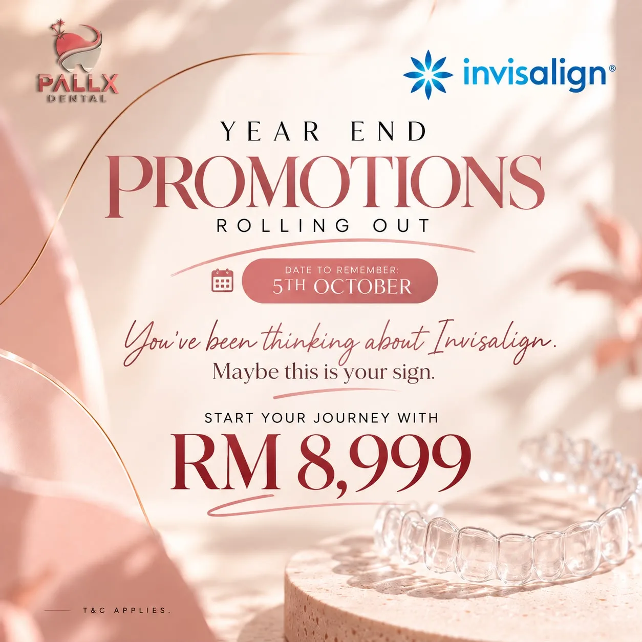 Pallx Dental event promotion