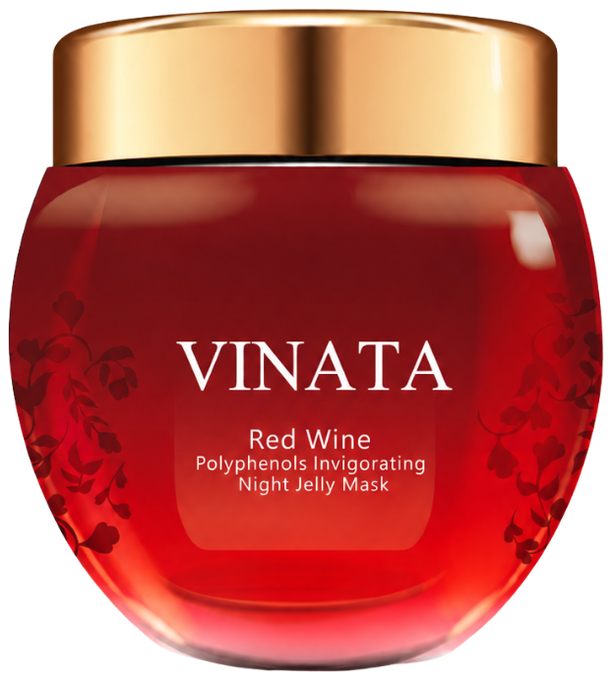 Red Wine Polyphenols Night Jelly Mask
